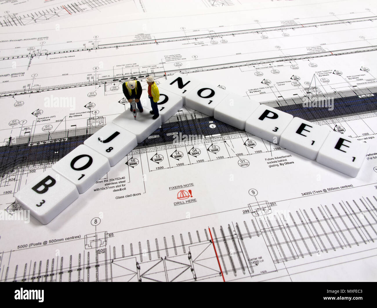 no personal protection equipment, PPE, no job health and safety message