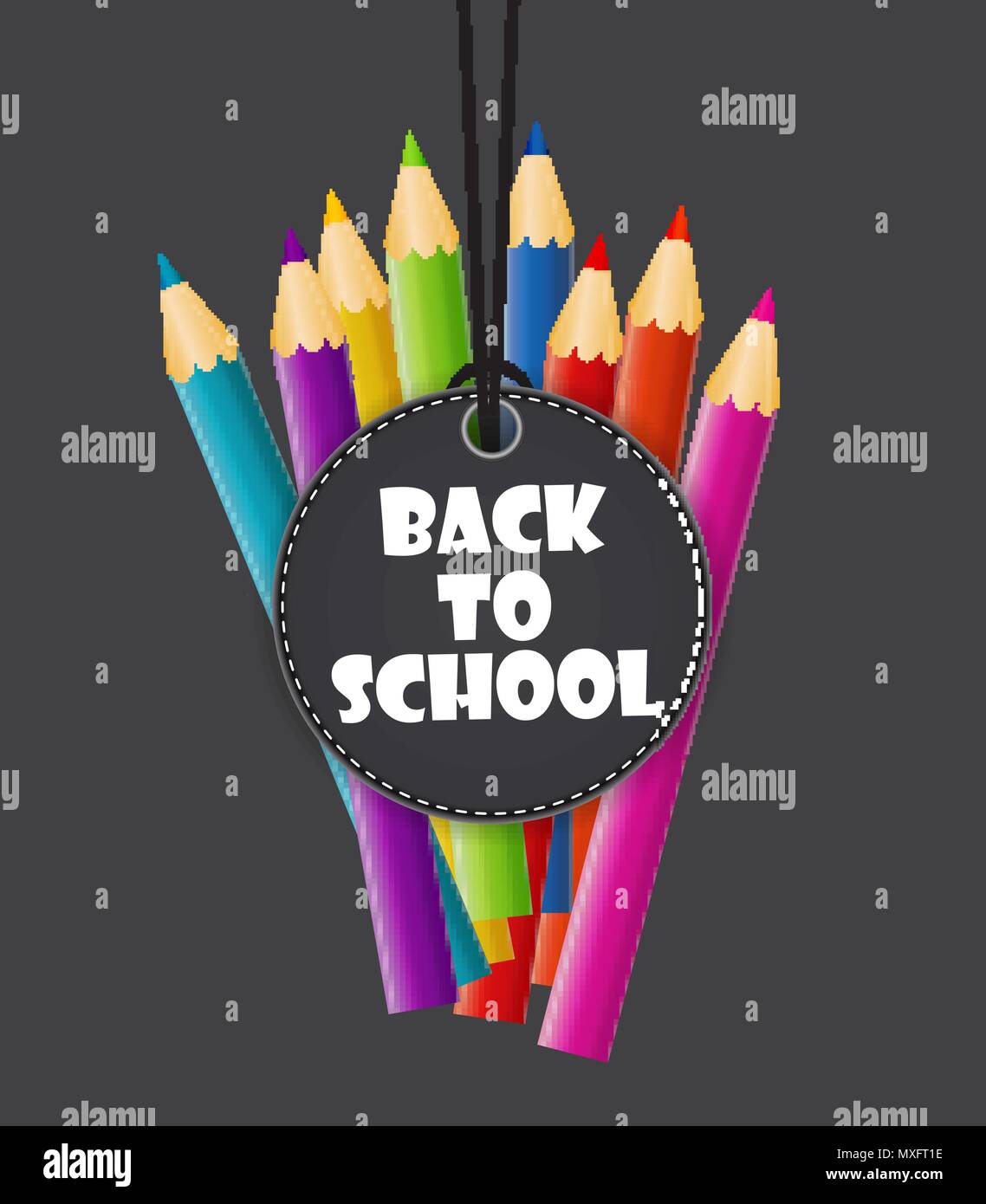 Back to School Background Vector Illustration Stock Vector Image & Art ...