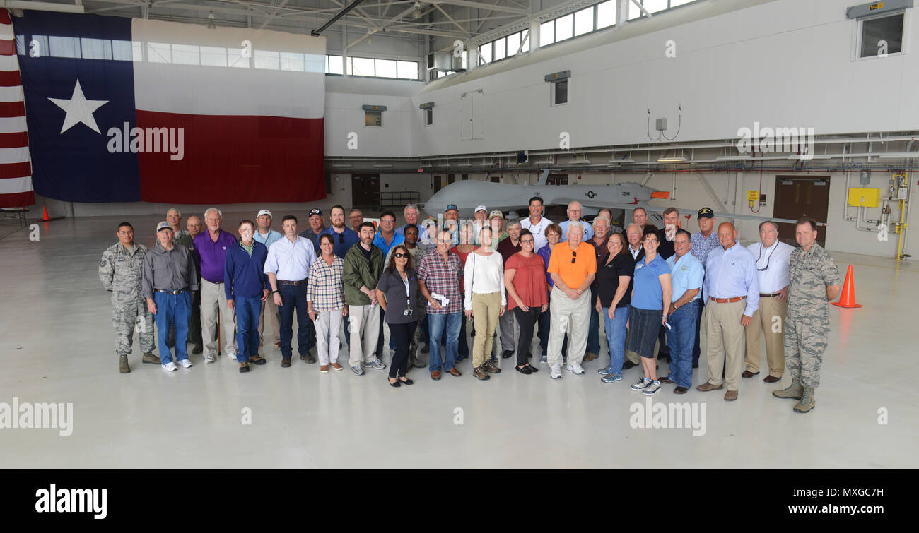 Employer Support of the Guard and Reserve members, a Department of Defense program, gather at