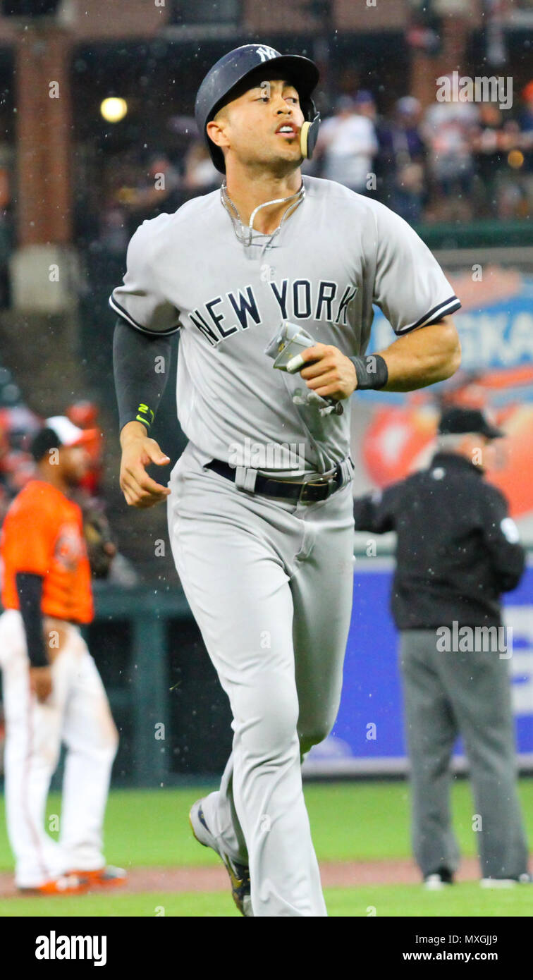 June 2, 2018 - New York Yankees left fielder Giancarlo Stanton (27