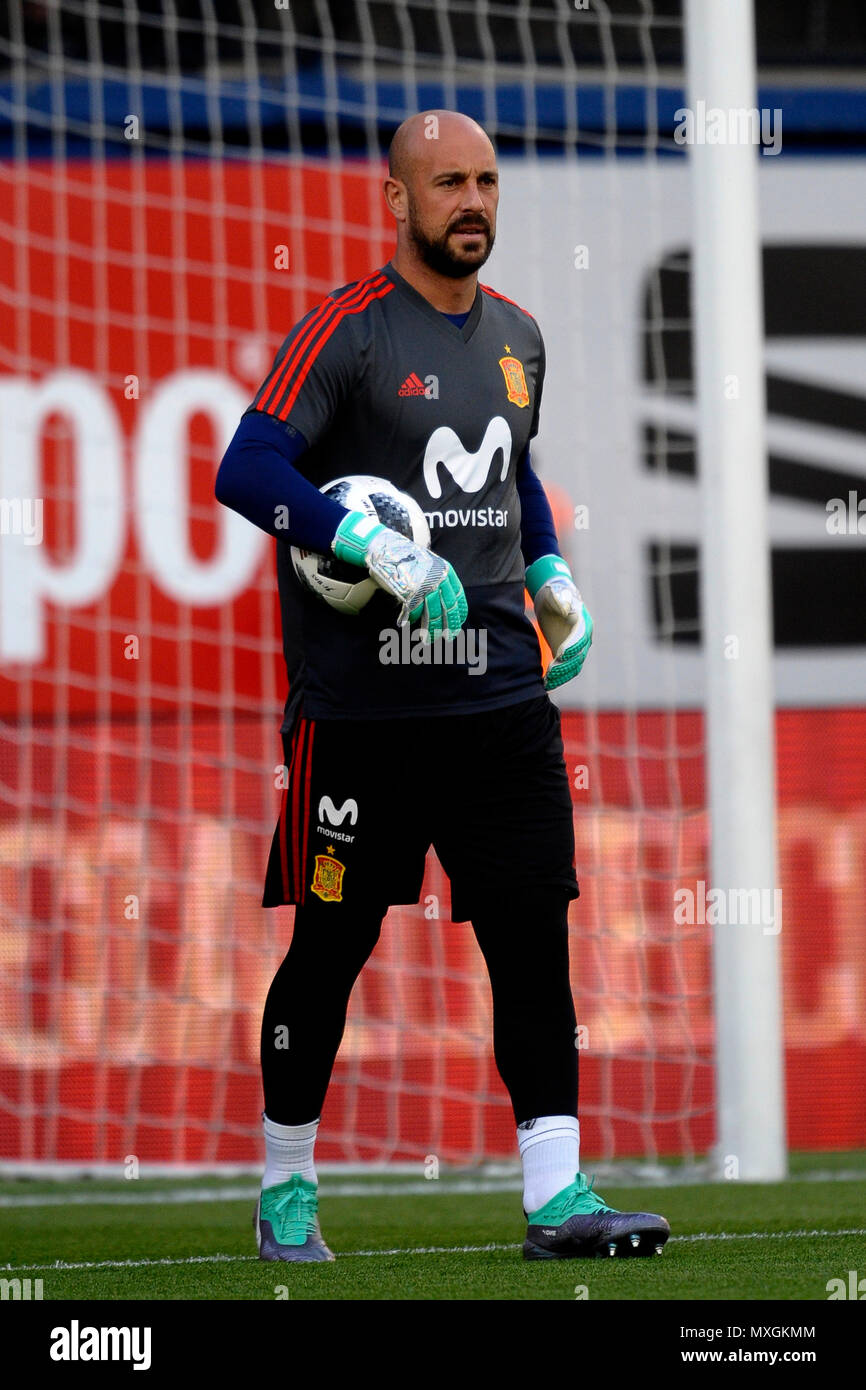 Pepe Reina (Napoli) during a International friendly match between