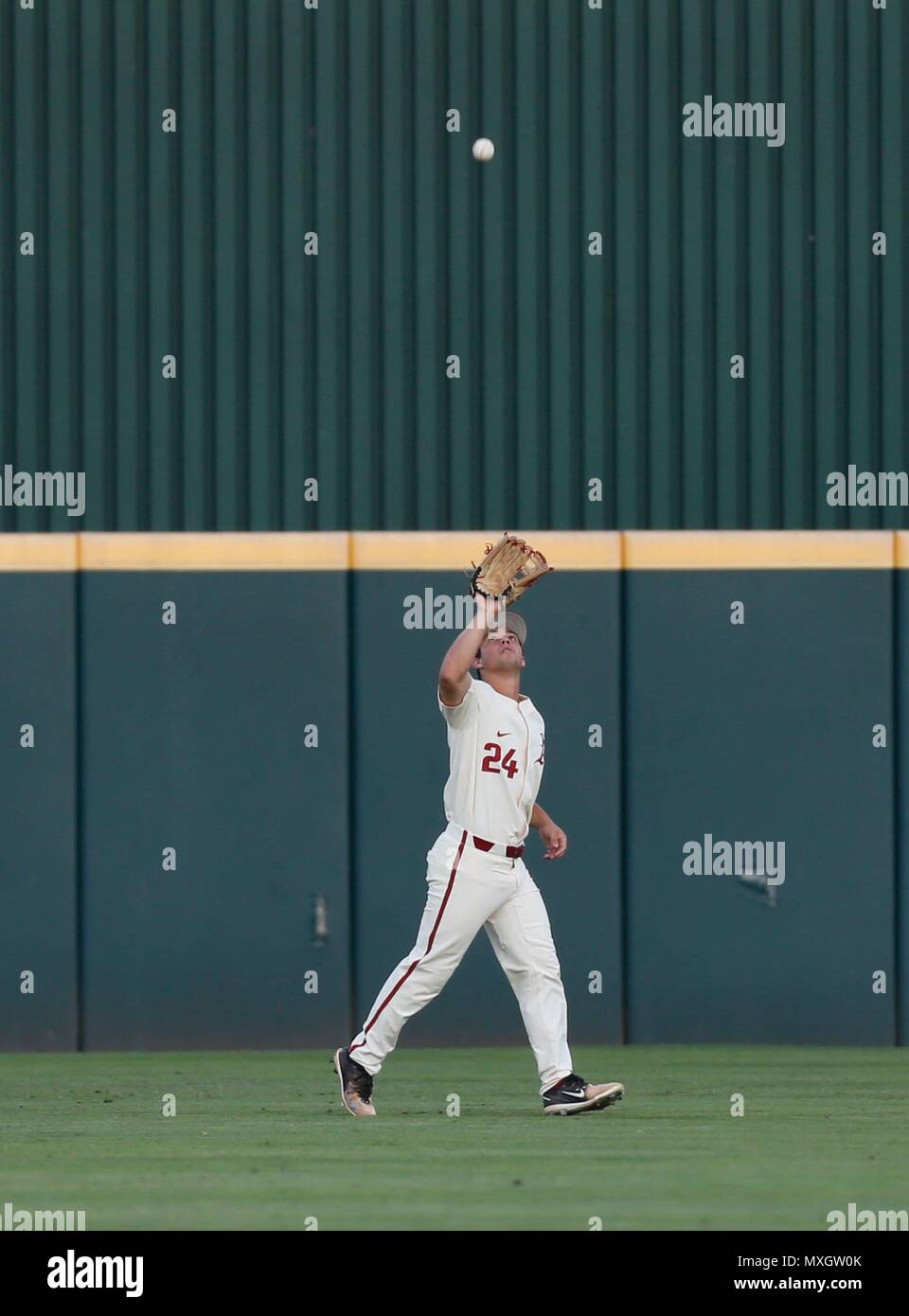 Jun 3, 2018 Dominic Fletcher 24 Razorback centerfielder moves over
