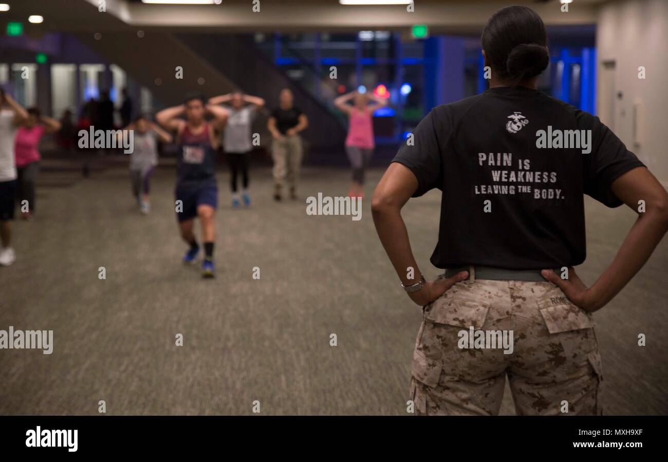 Master Sgt. Amy Romero, Recruiting Support Officer, Marine Corps Base ...