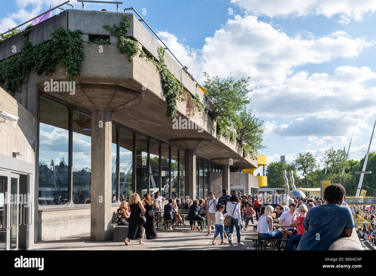 Queen Elizabeth Hall and Purcell Room, Southbank Centre, London, England Stock Photo