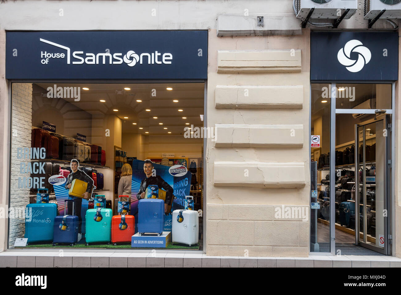 samsonite shops