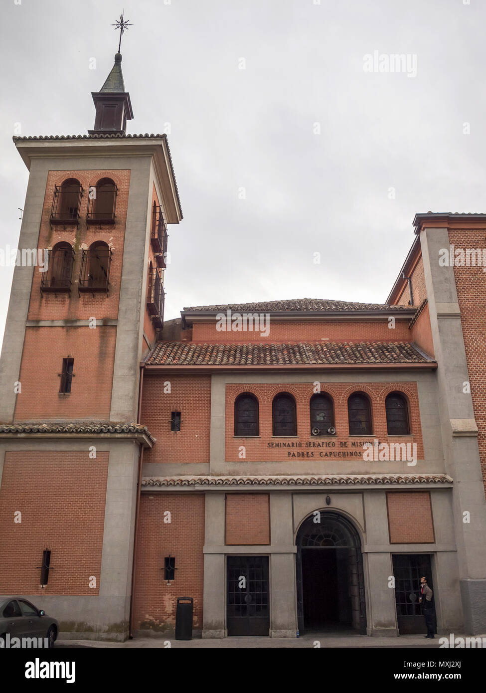 Convento de los padres capuchinos que contiene el Cristo de El Pardo. El Pardo. Madrid. España Stock Photo