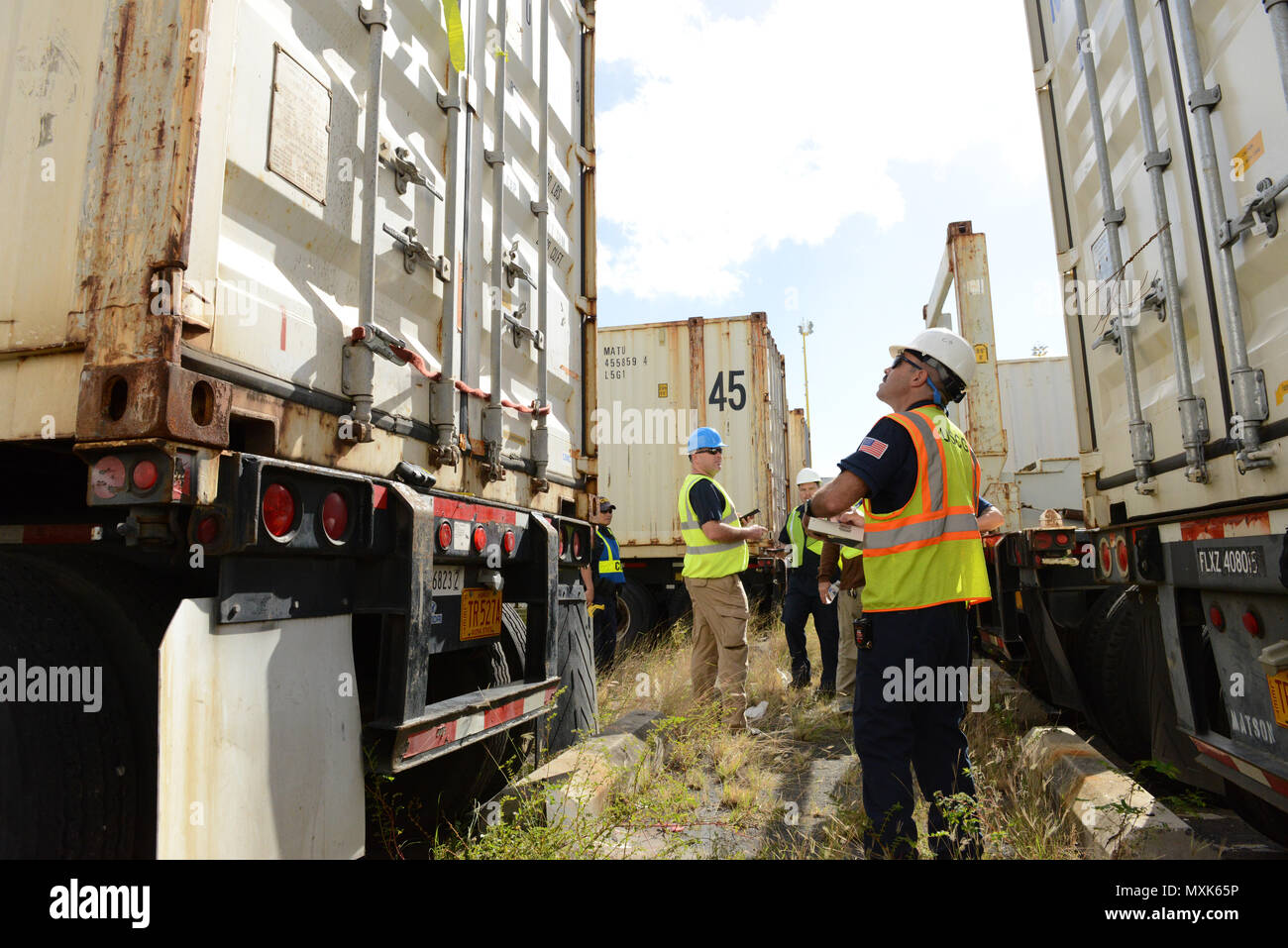 Petty Officer 2nd Class Scott Thomas, a marine science technician at