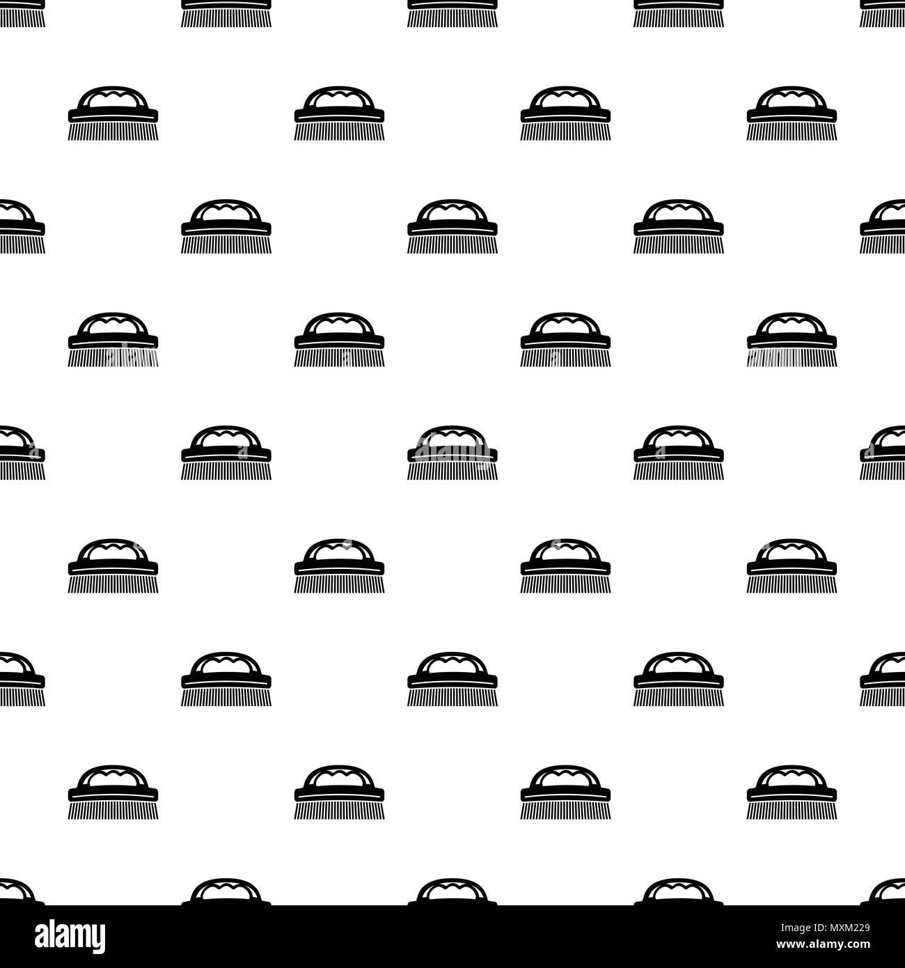 Cleaning brush icon, simple style Stock Vector
