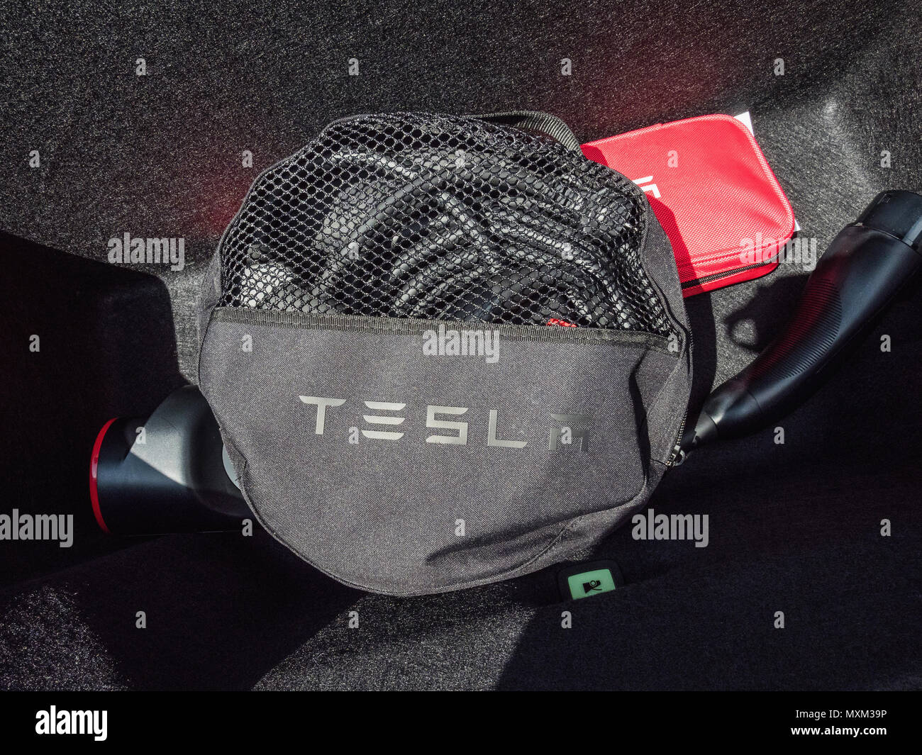 URMOND NETHERLANDS MAY 31 2018. Original set of chargers in
