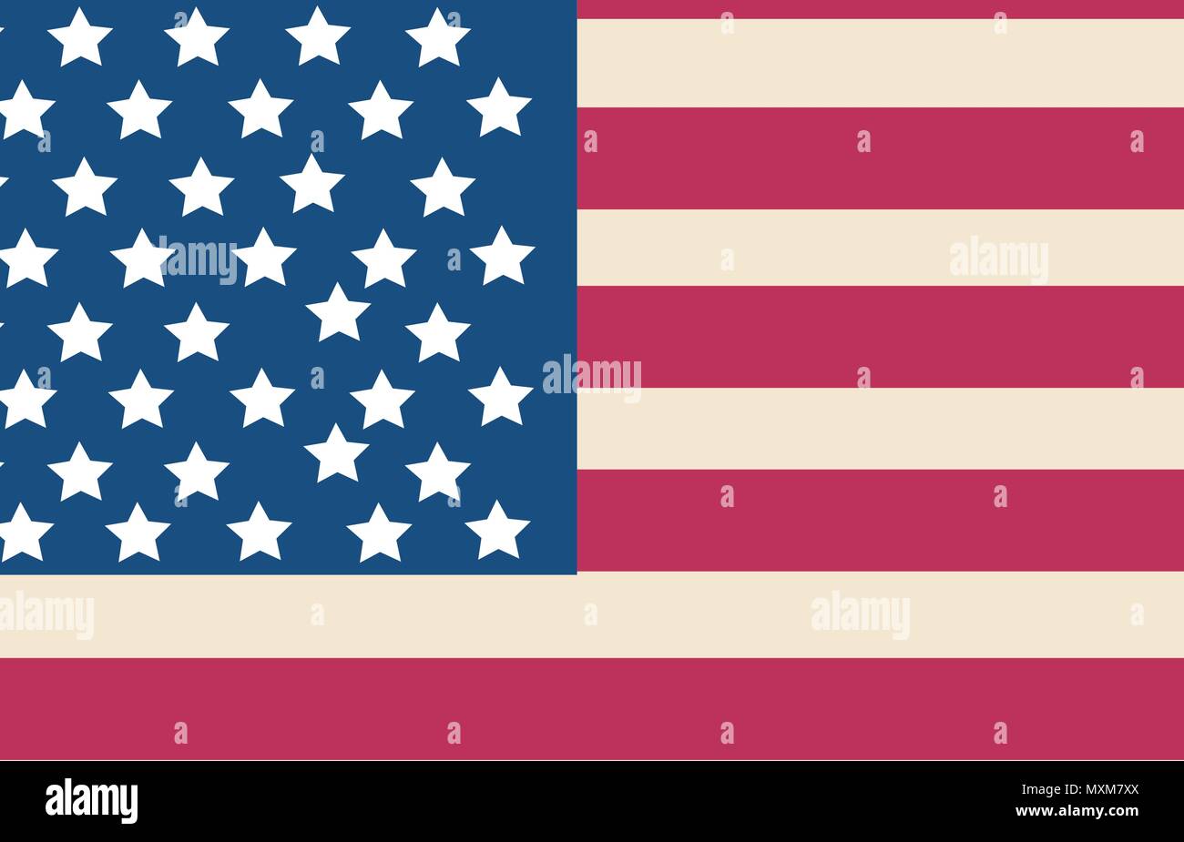 United State Of America flag isolated vector Stock Vector Image & Art ...
