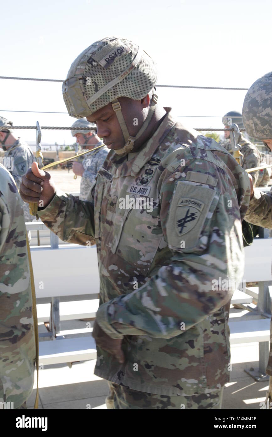 U.S. Army Sgt. James Thomas a member of the 301st Psychological ...