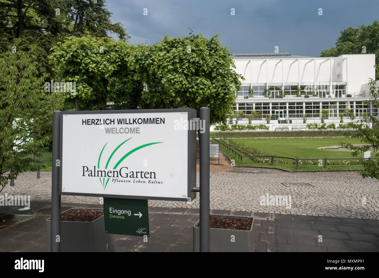 Palmengarten, a botanical garden located in Westend-Süd district, Frankfurt am Main, Hesse, Germany. Stock Photo