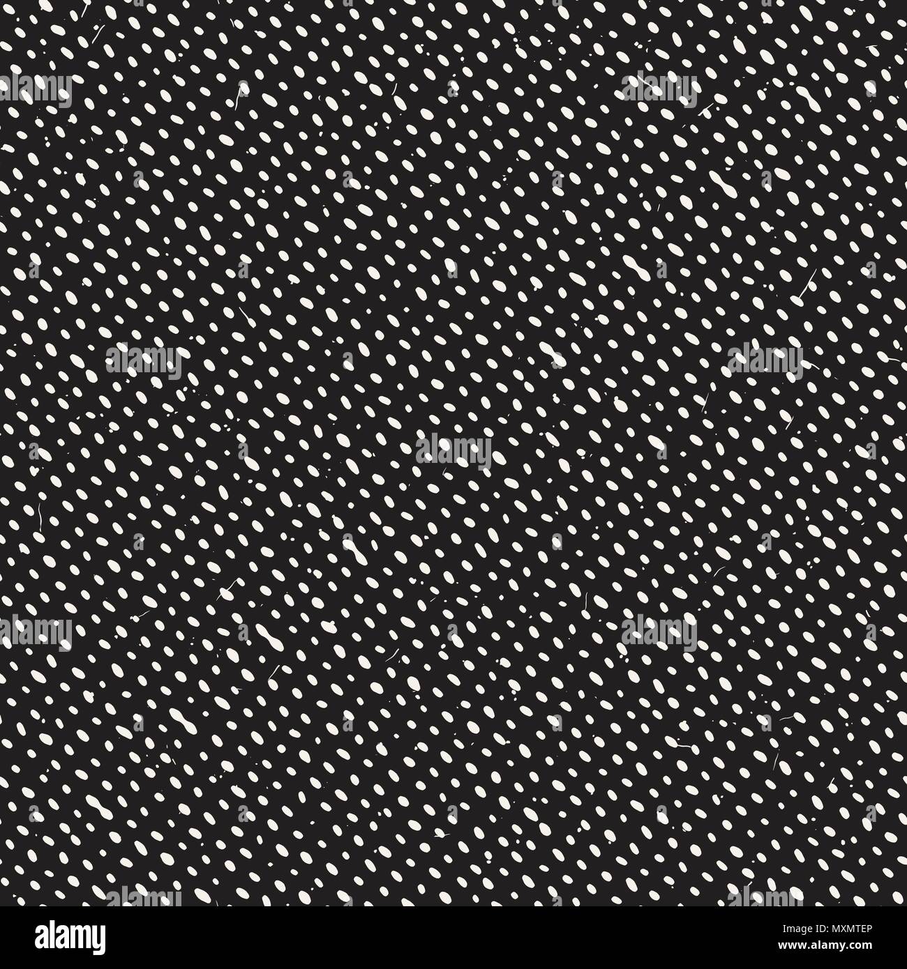 Simple ink geometric pattern. Monochrome black and white strokes ...
