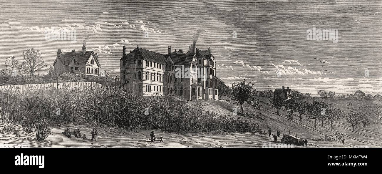 The Rev. J. T. Hodgson's house, Charterhouse School, Godalming. Surrey