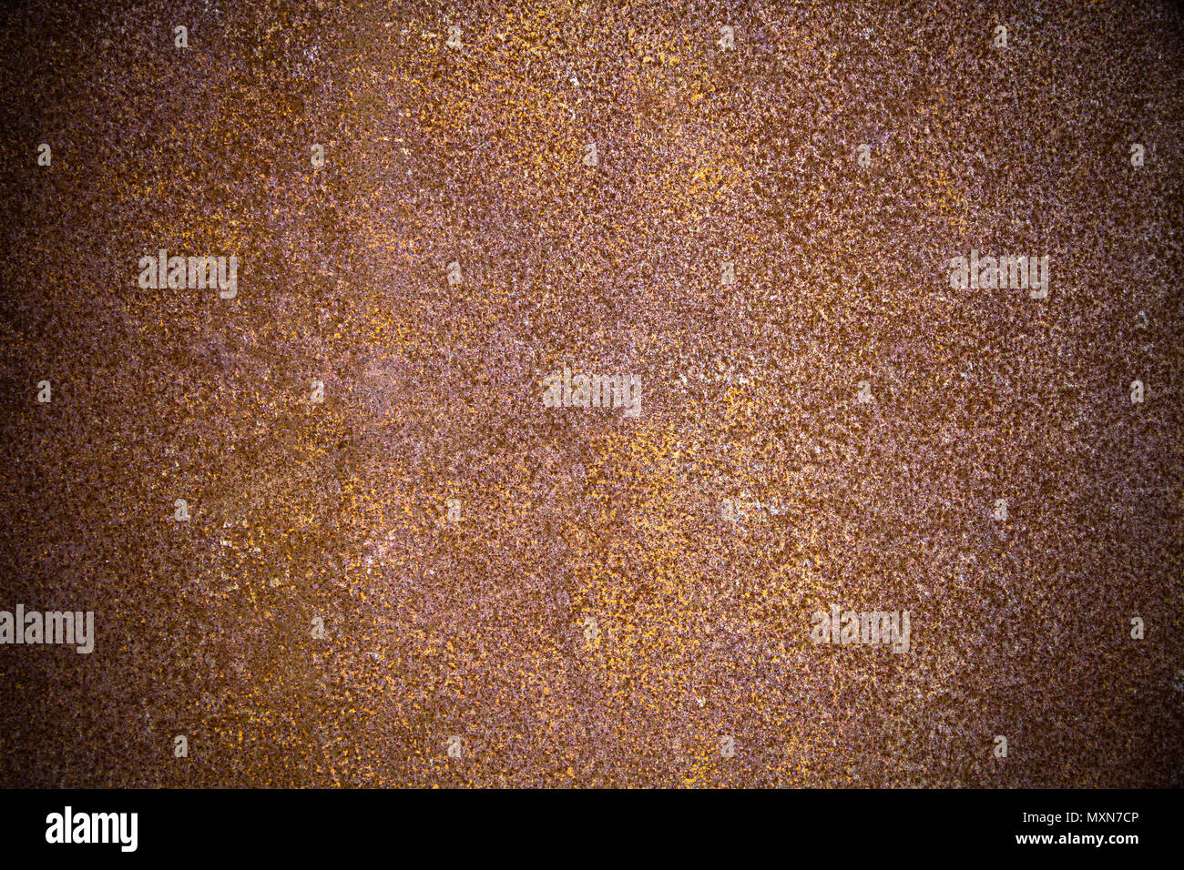Rusty and grungy metal iron plate wall with the typical ferric oxide red  color and with peeling coating and scratches texture background with slight  v Stock Photo - Alamy