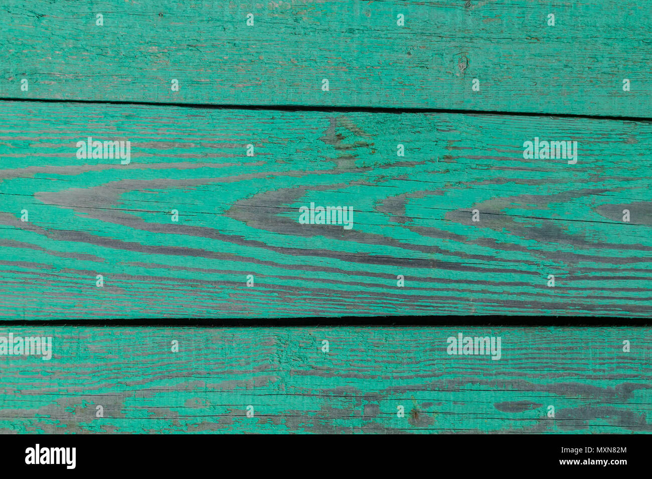 Texture of old wooden wall. Background of old painted board Stock Photo