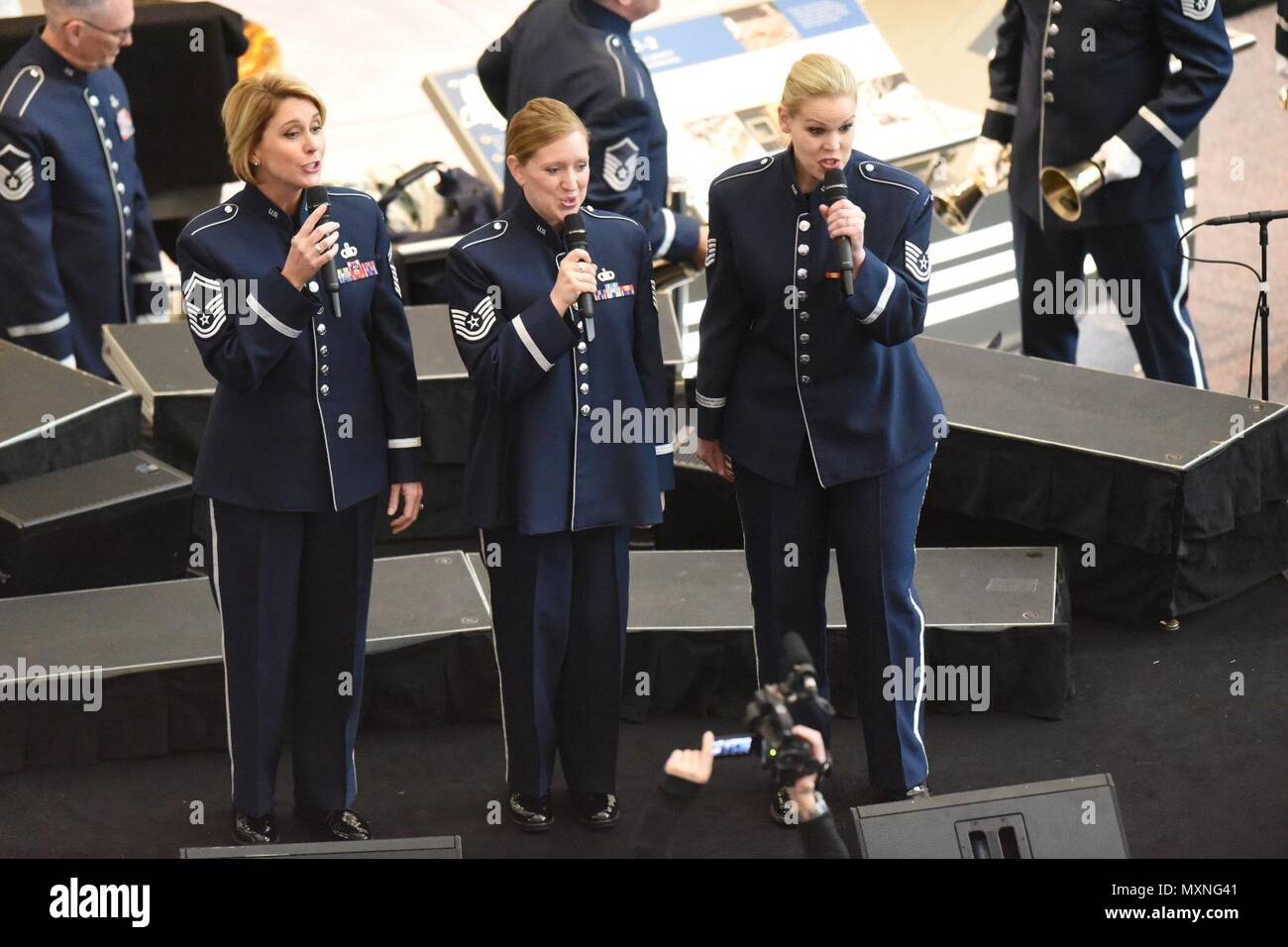 us air force band flash mob
