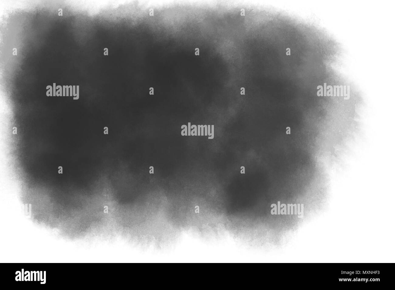 Japanese black ink watercolor abstract or vintage paint stroke ...