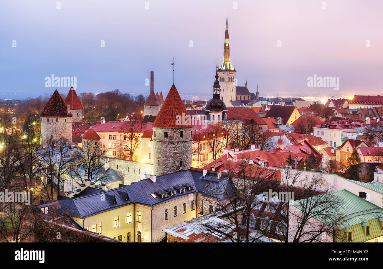 Estonia, Tallinn Stock Photo