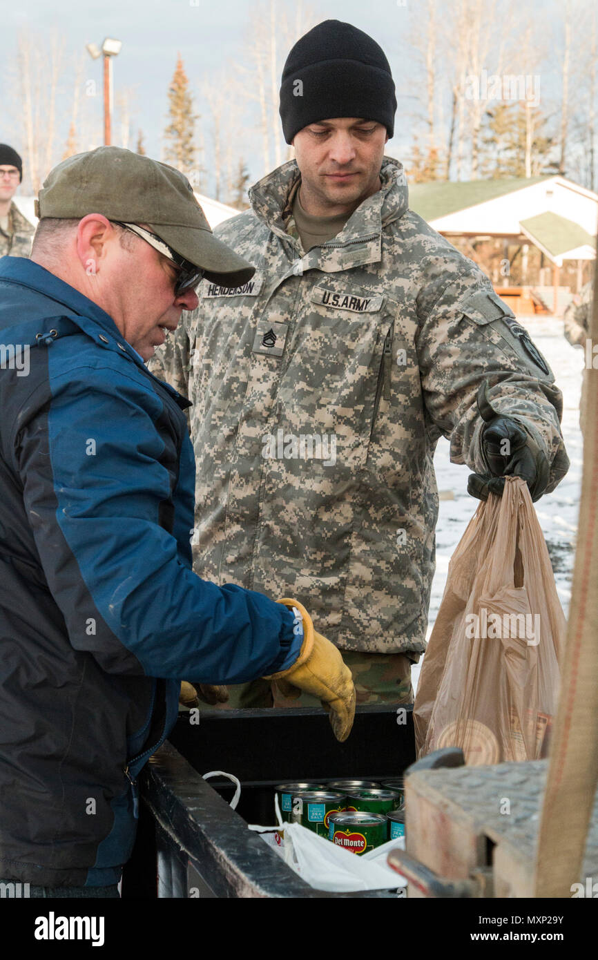A paratrooper with 4th Infantry Brigade Combat Team (Airborne), 25th