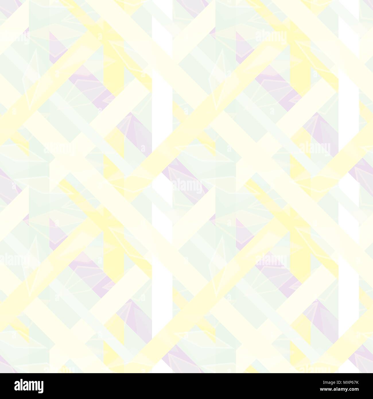 Seamless repeating background from multicolored triangles Stock Vector