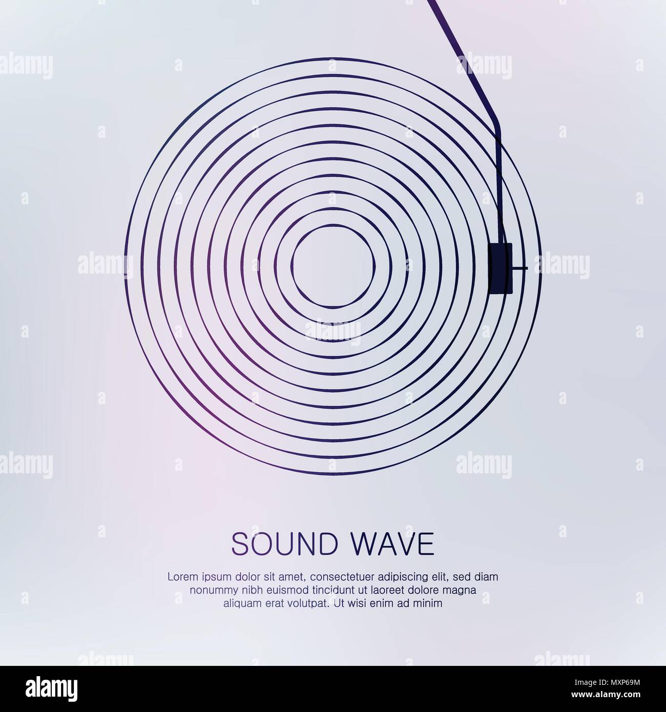 Abstract digital equalizer,Creative design sound wave pattern element background. Stock Vector