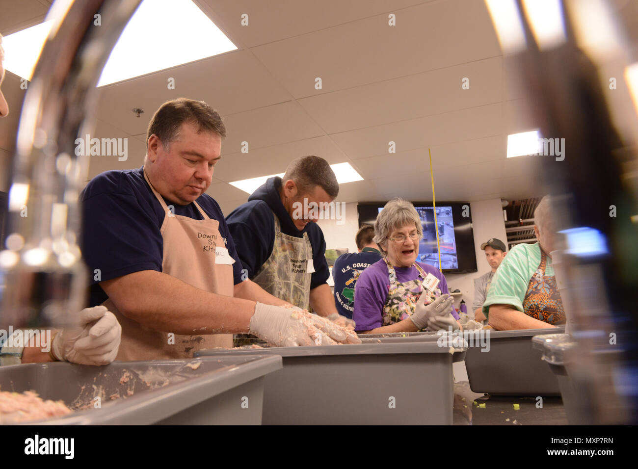 Downtown soup kitchen hope center hires stock photography and images