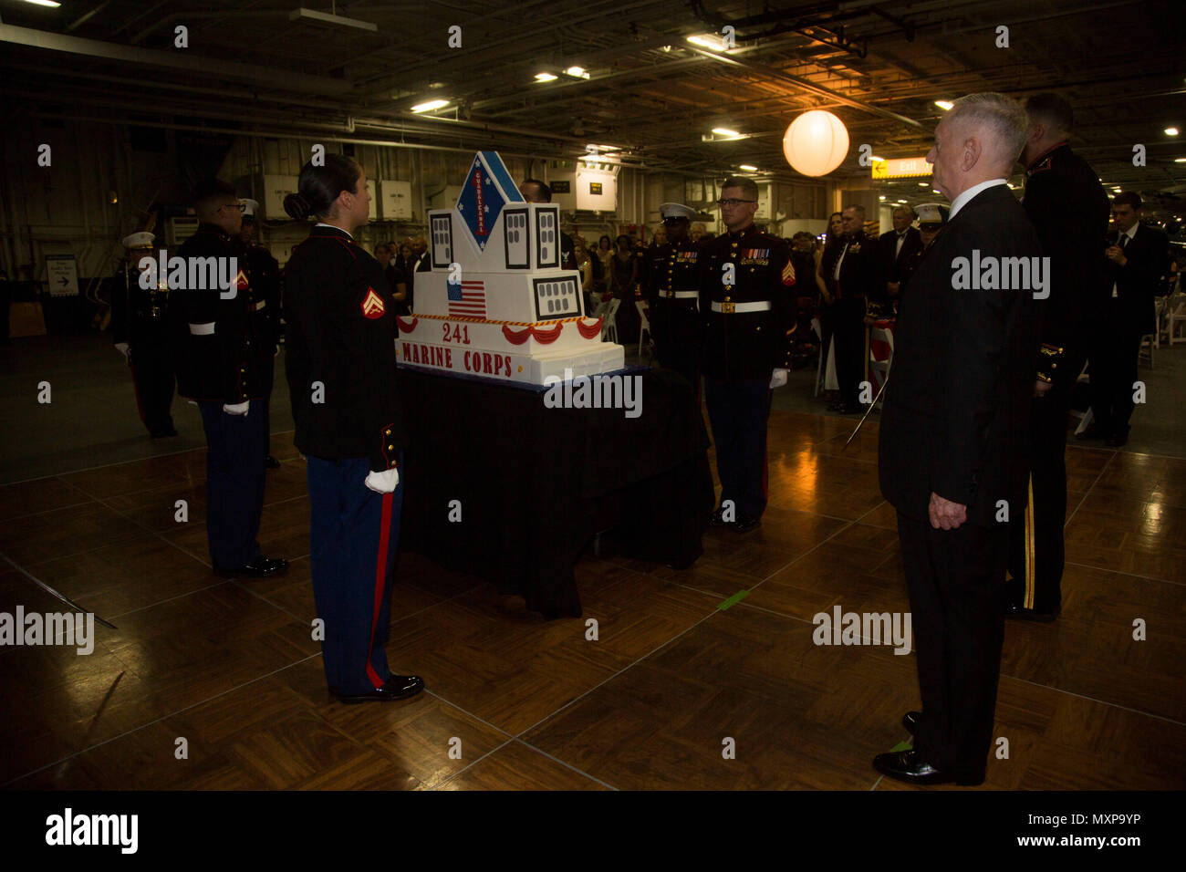 U S Marine Corps Gen Ret James Mattis Right Attends As The