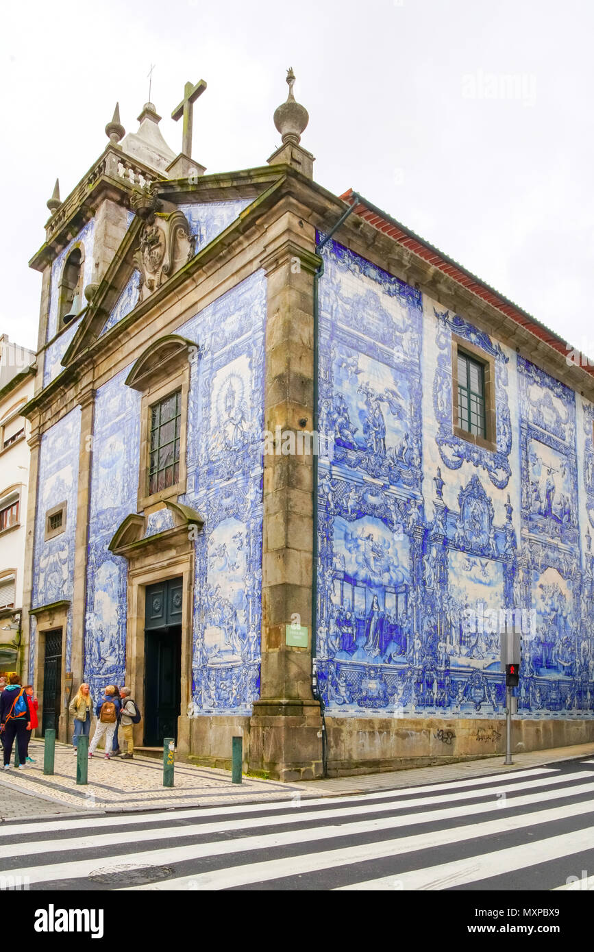 Capela de Santa Catarina, Porto, Portugal Stock Photo