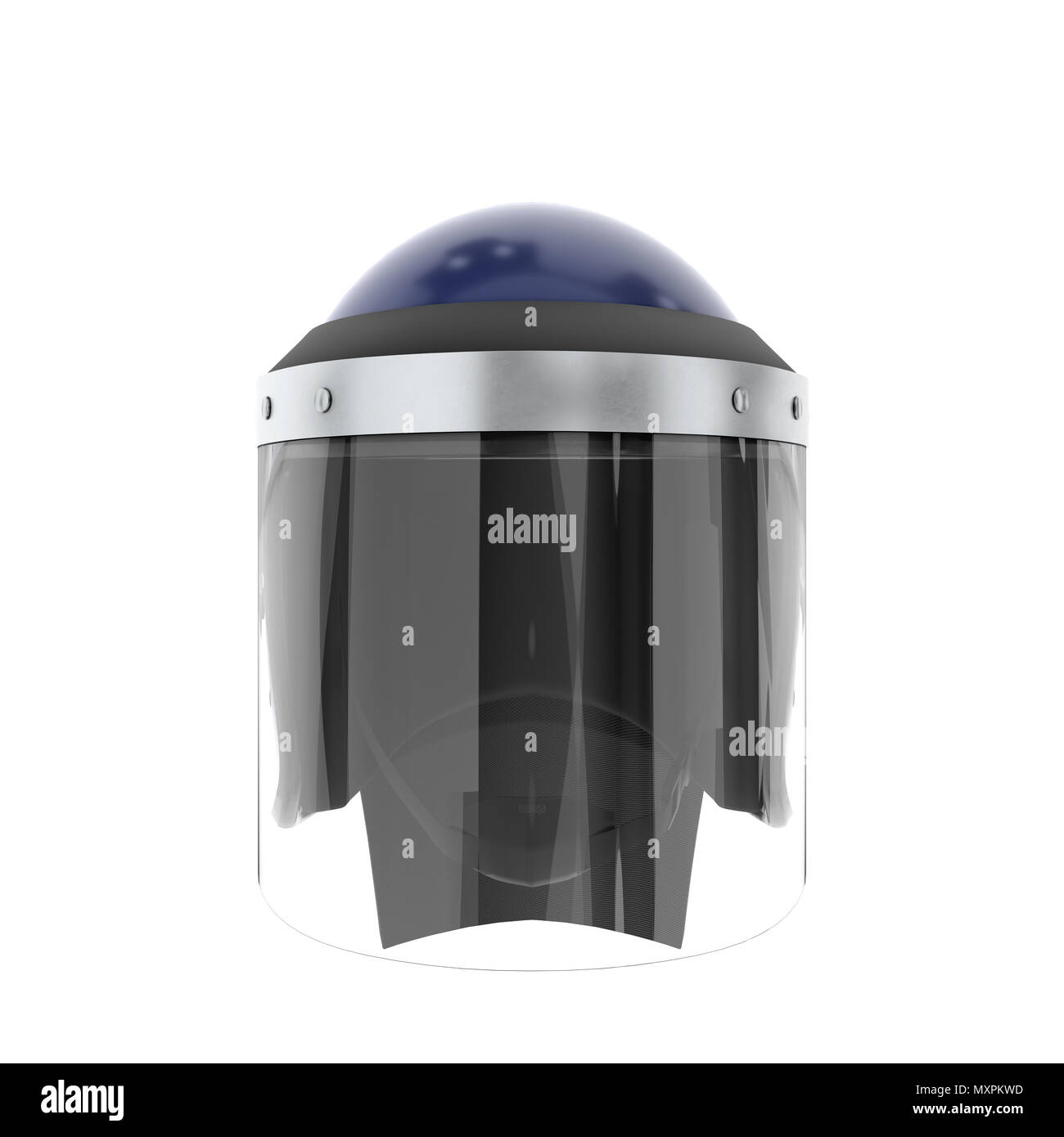 Police Helmet with Glass Visor Stock Photo Alamy