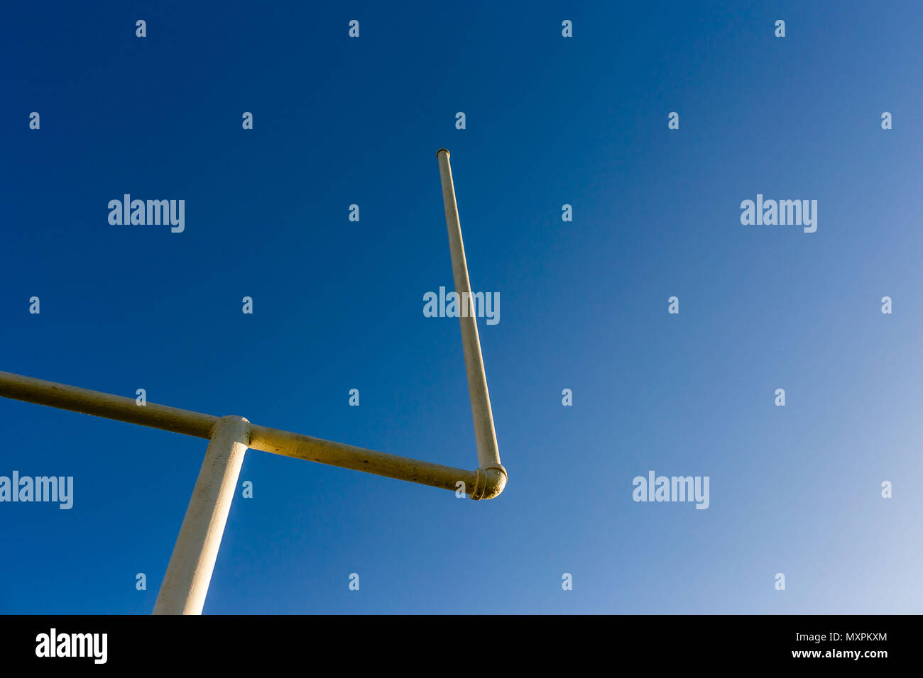 American football uprights goalposts hi-res stock photography and images -  Alamy