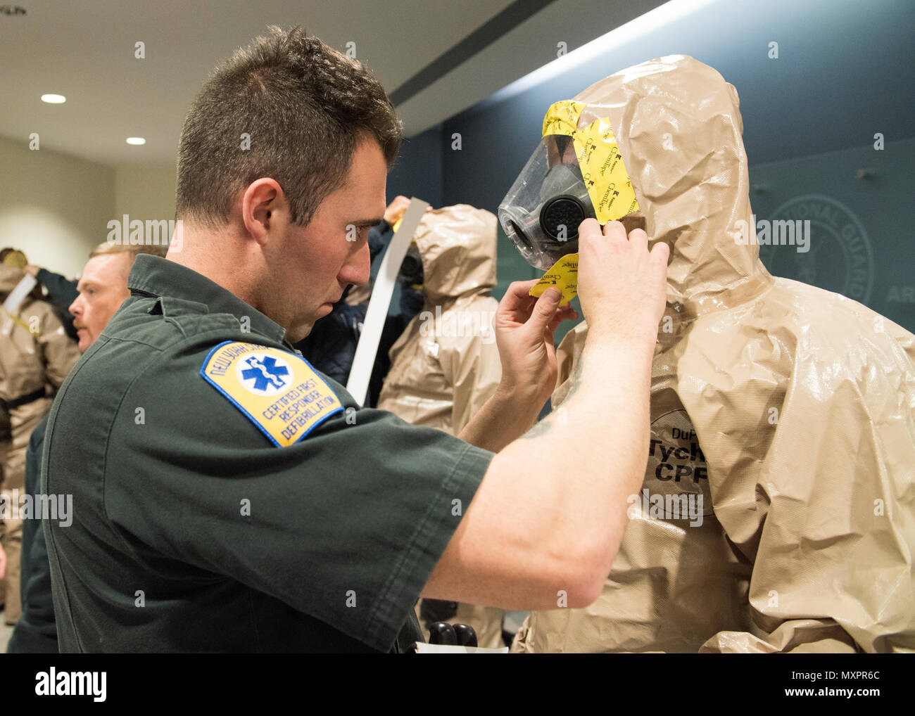 Members of the New York Fire Department’s Hazardous Materials Team