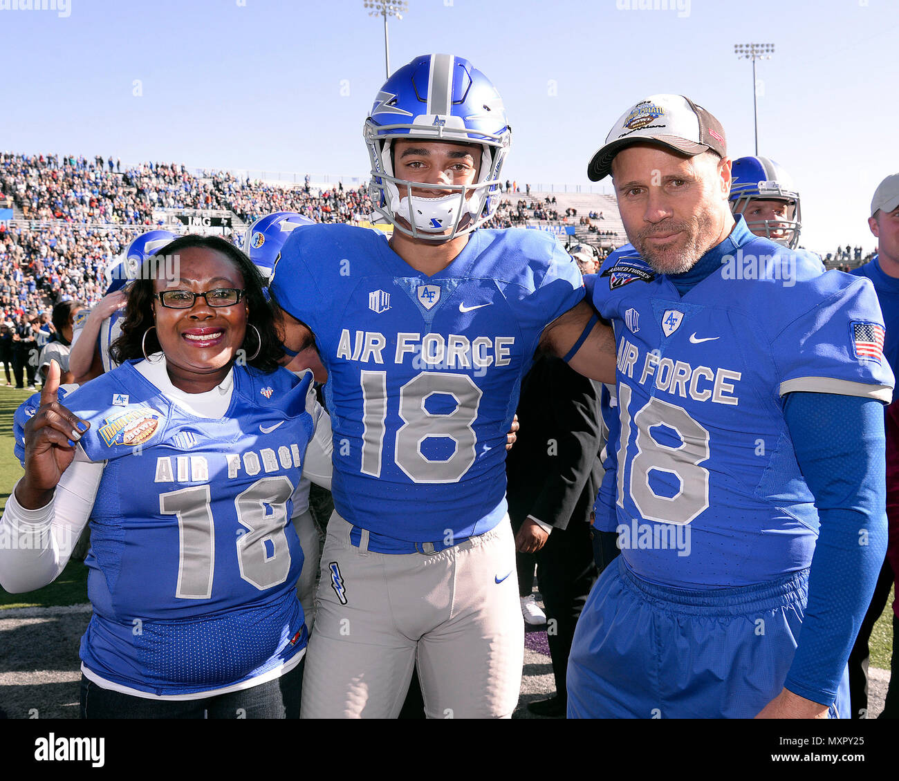 Brodie Hicks A Senior And His Family Are Honored During Pre