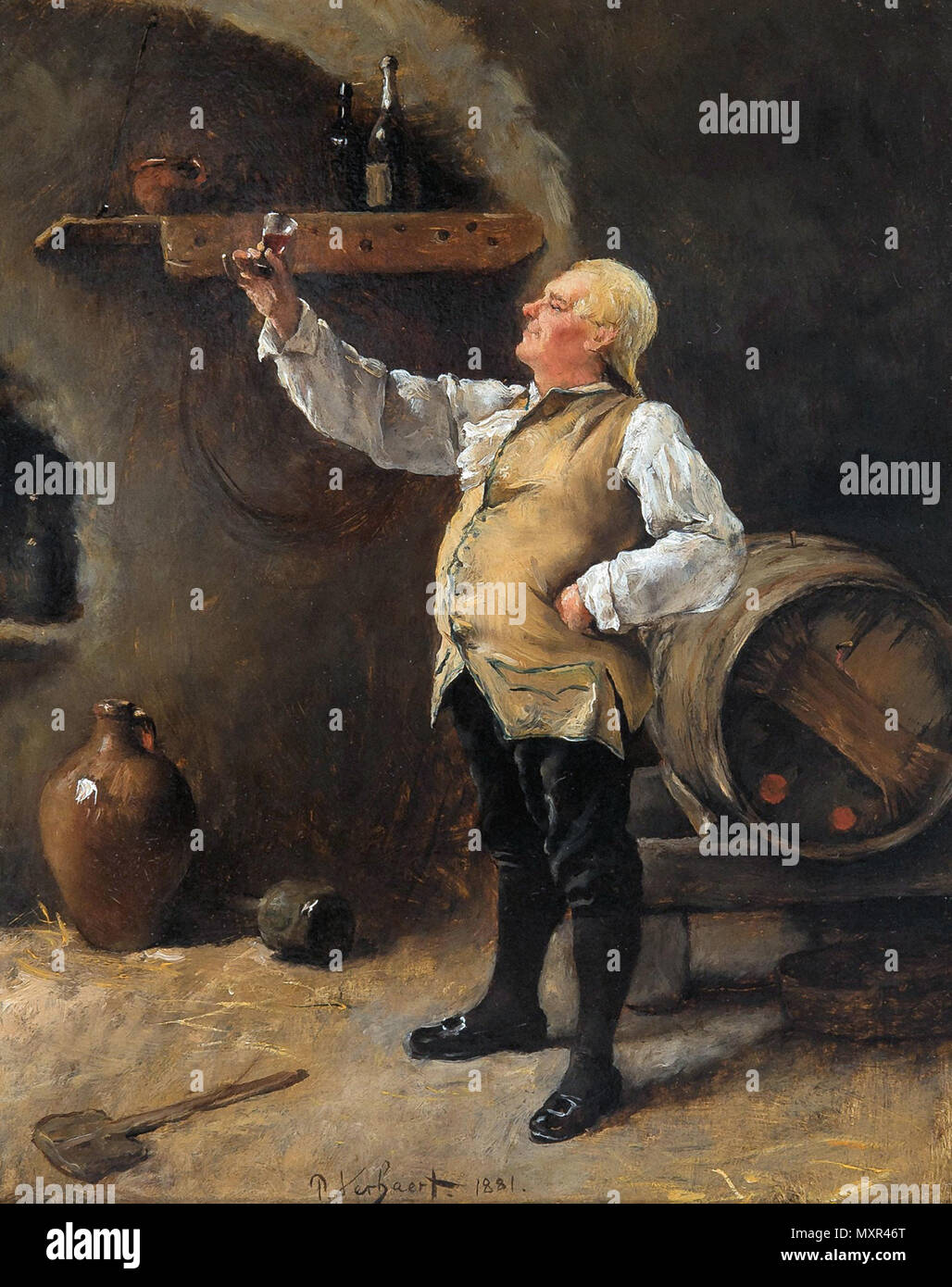 Verhaert Pieter - De Kenner Stock Photo