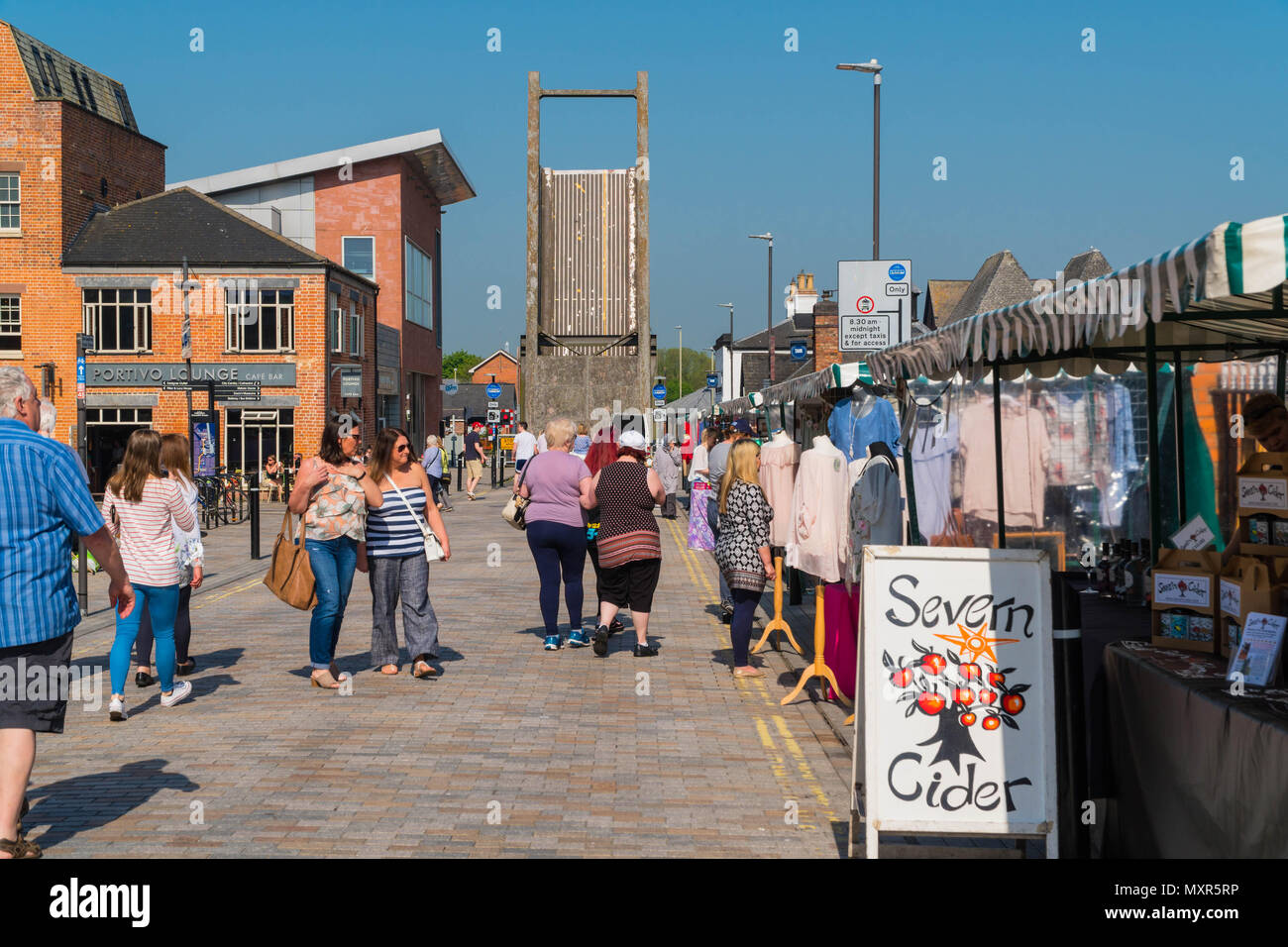 Gloucester market hires stock photography and images Alamy