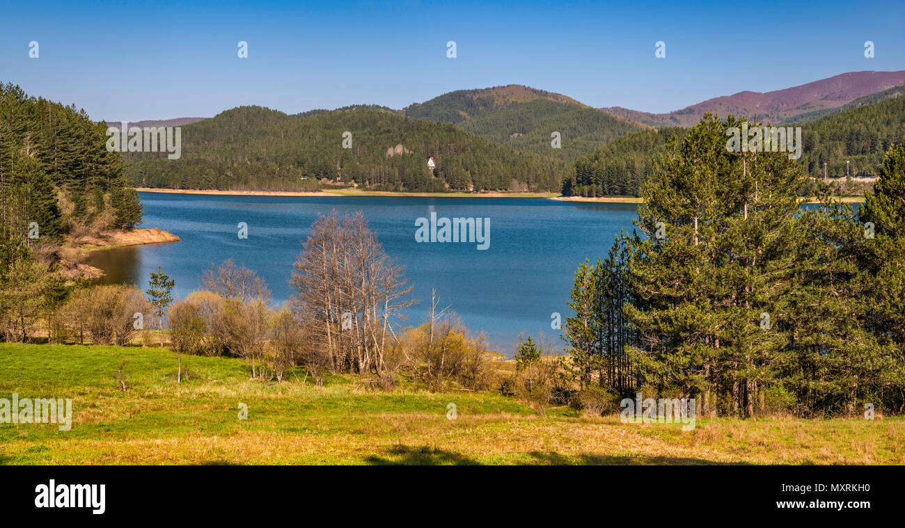 Lago Arvo, Sila Mountains, Southern Apennines, Sila National Park, Calabria, Italy Stock Photo