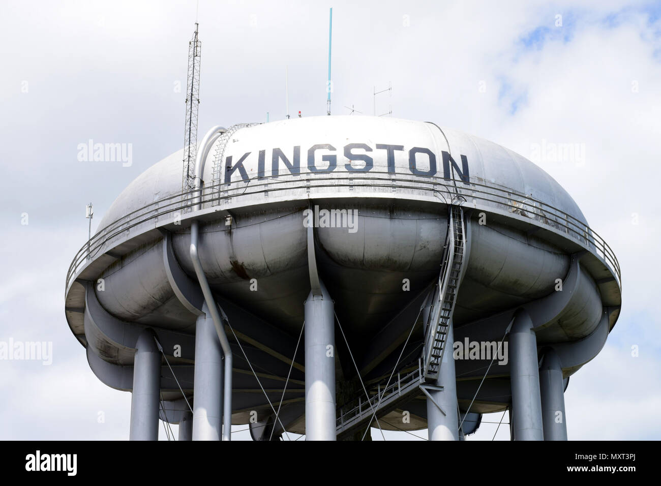Water tower of Kingston, Ontario, Canada Stock Photo