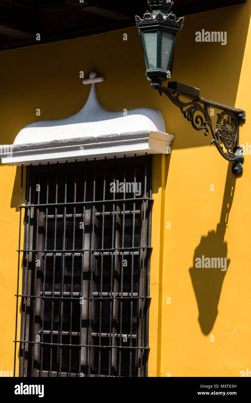 Colonial architecture in Lima city,Goyeneche Palace and the Ucayali