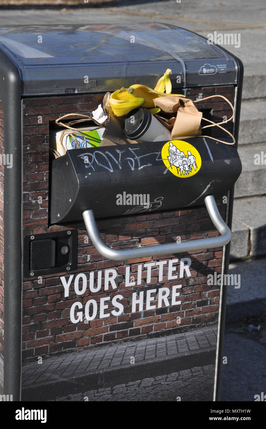 Your litter goes here Stock Photo Alamy