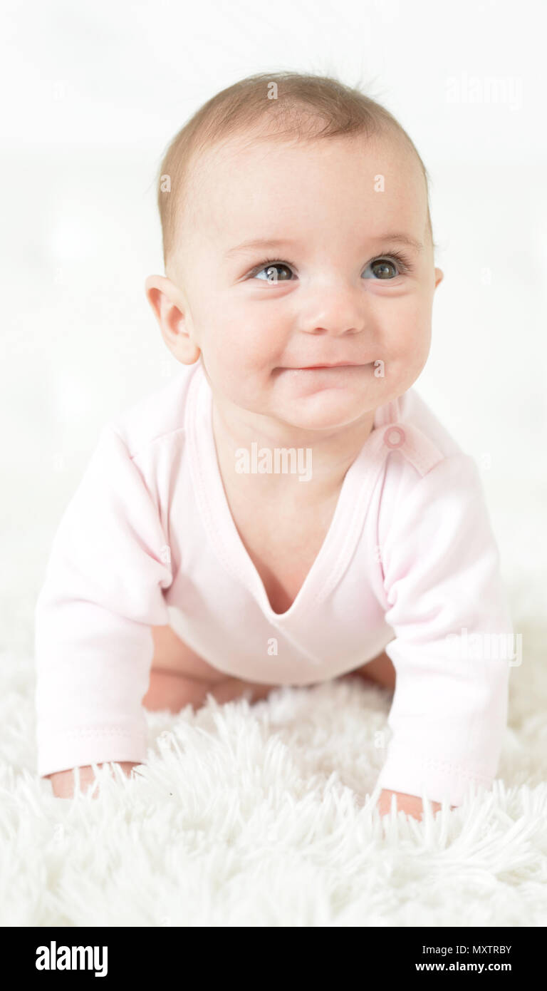 Cute baby girl Stock Photo Alamy