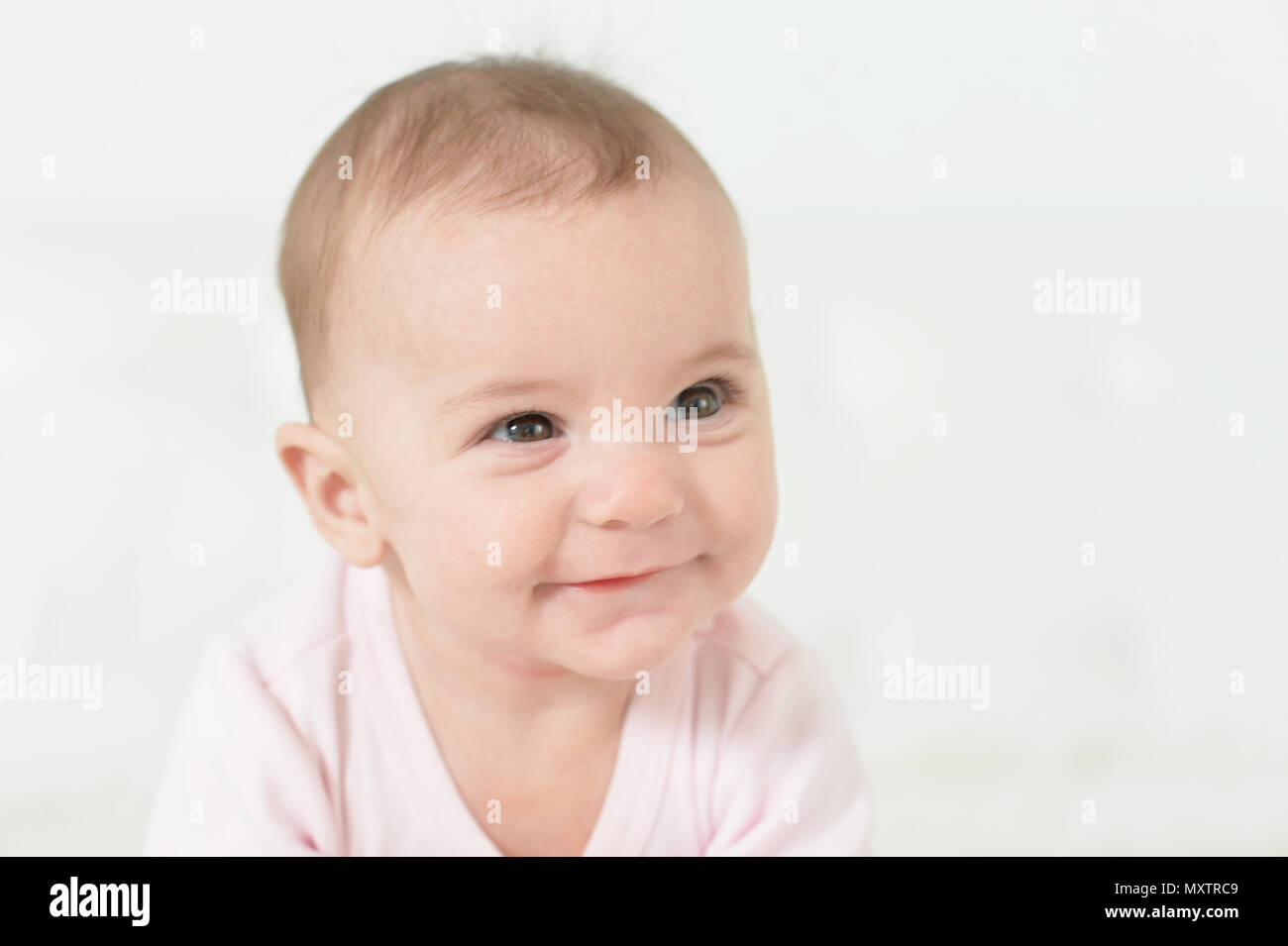 Cute baby girl Stock Photo - Alamy