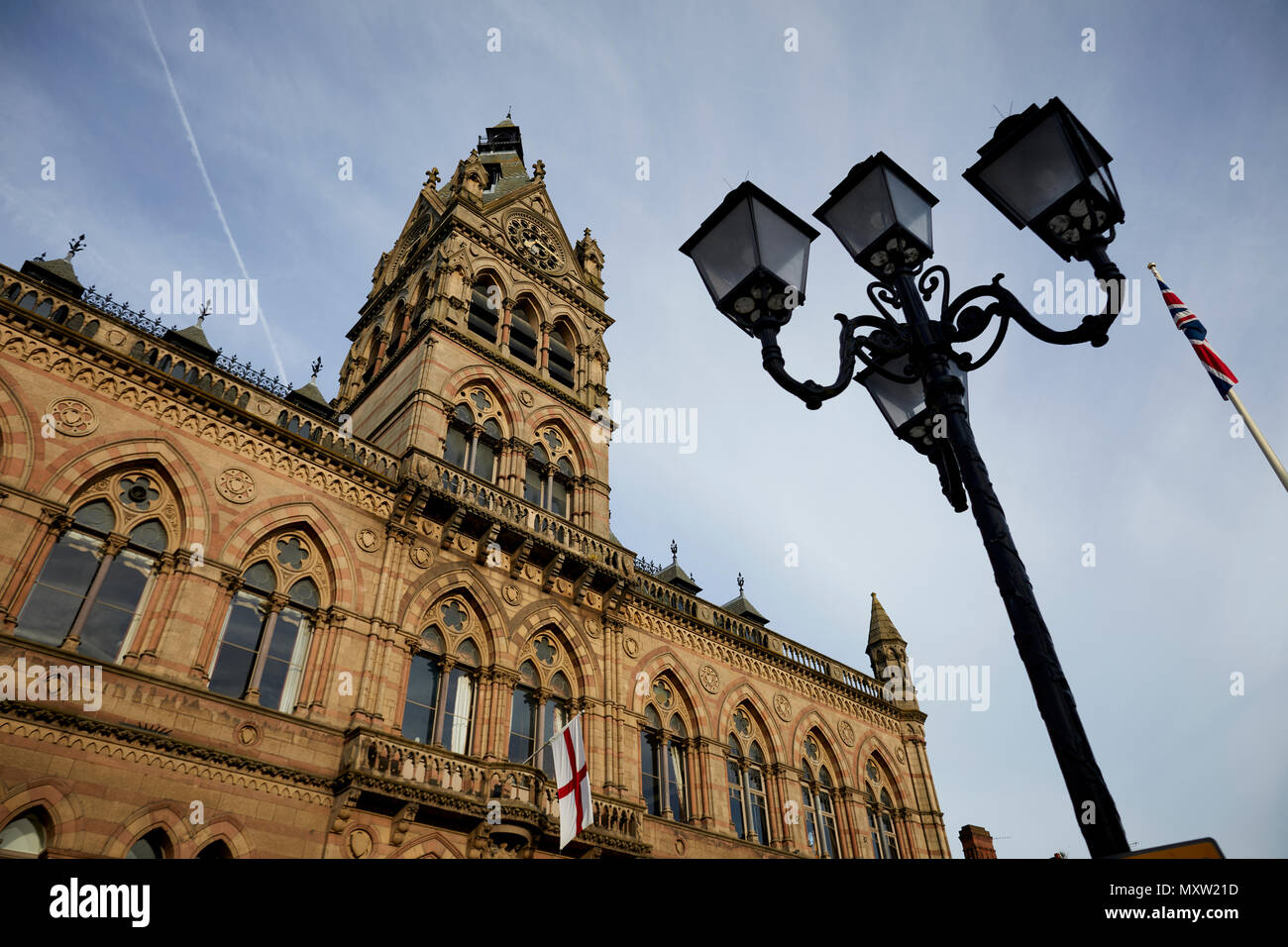 Landmark Gothic Revival Chester Town Hall Northgate Street city of