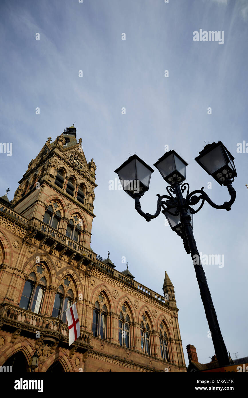 Landmark Gothic Revival Chester Town Hall Northgate Street city of