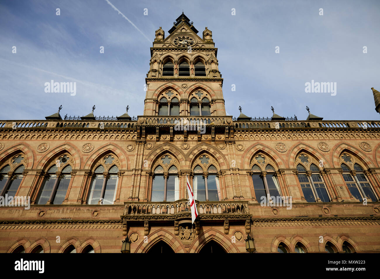 Landmark Gothic Revival Chester Town Hall Northgate Street city of