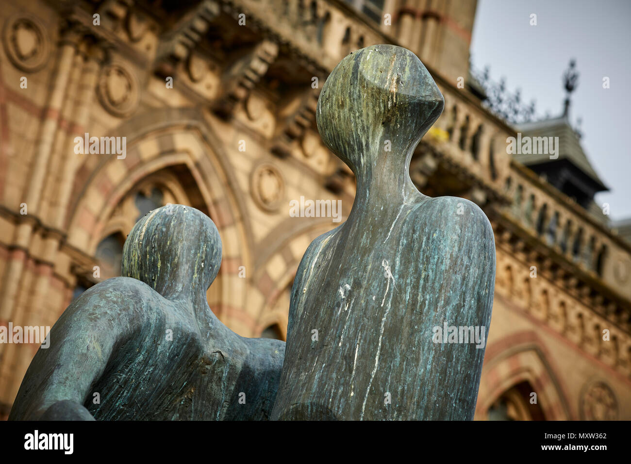 Stephen Broadbent's statue entitled 'A Celebration of Chester', 