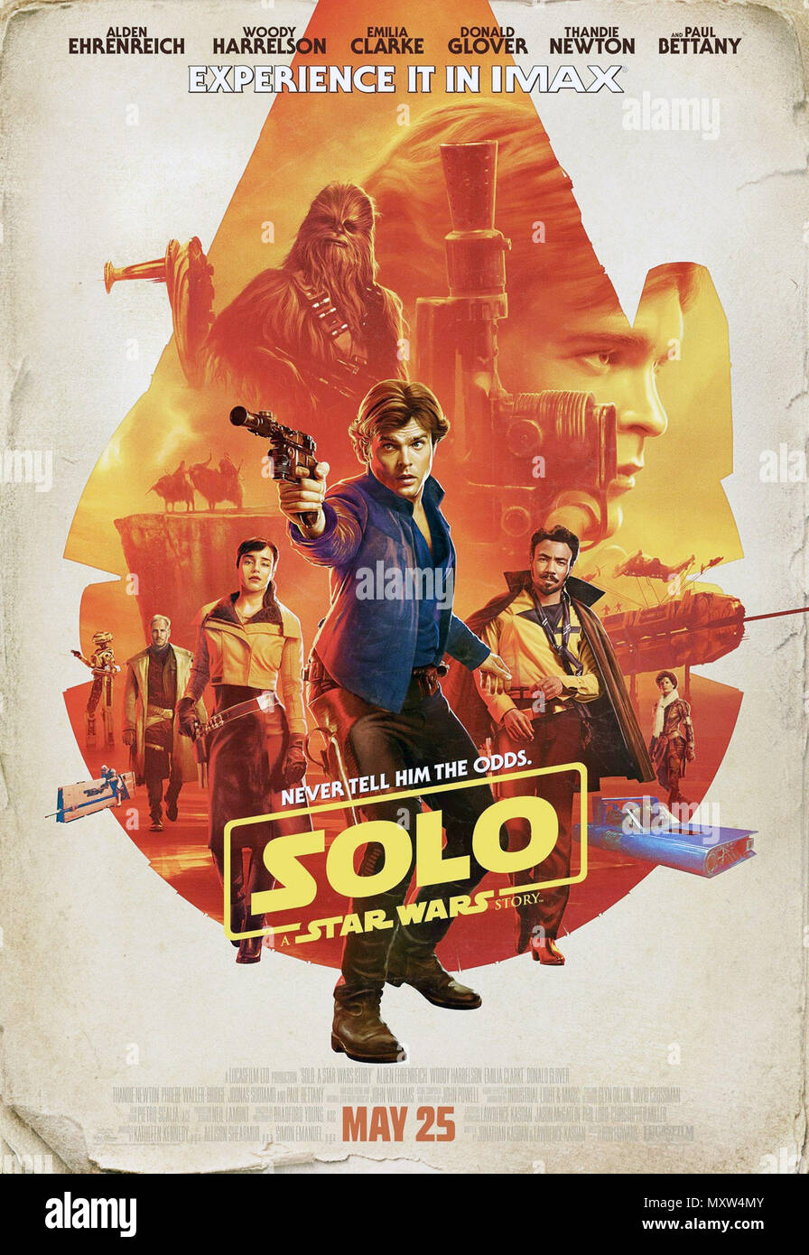 Solo A Star Wars Story Us Imax Poster Phoebe Waller Bridge As L3 37 Thandie Newton As Val