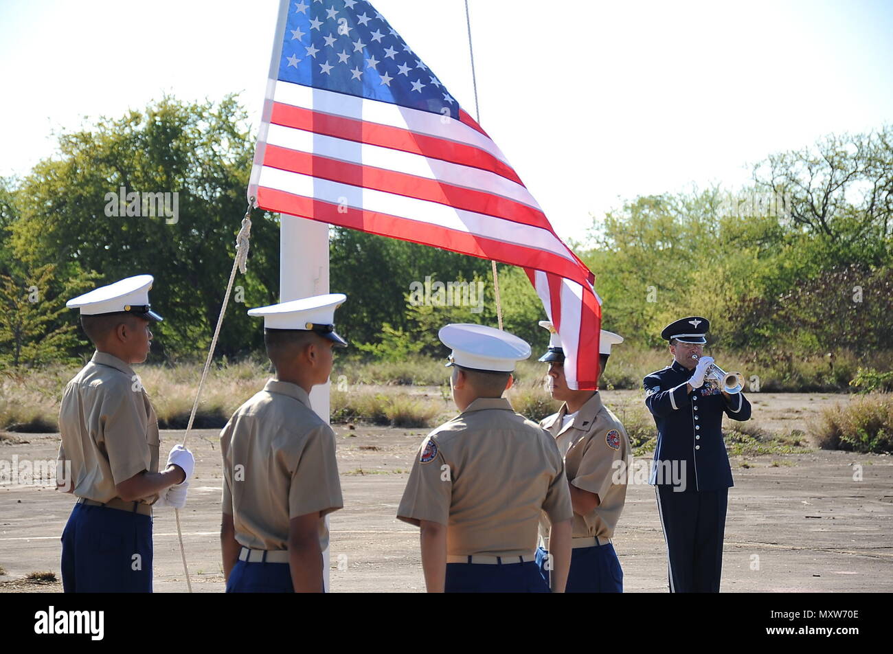 Tech. Sgt. Dave Diamond from the U.S. Air Force Band of the Pacific