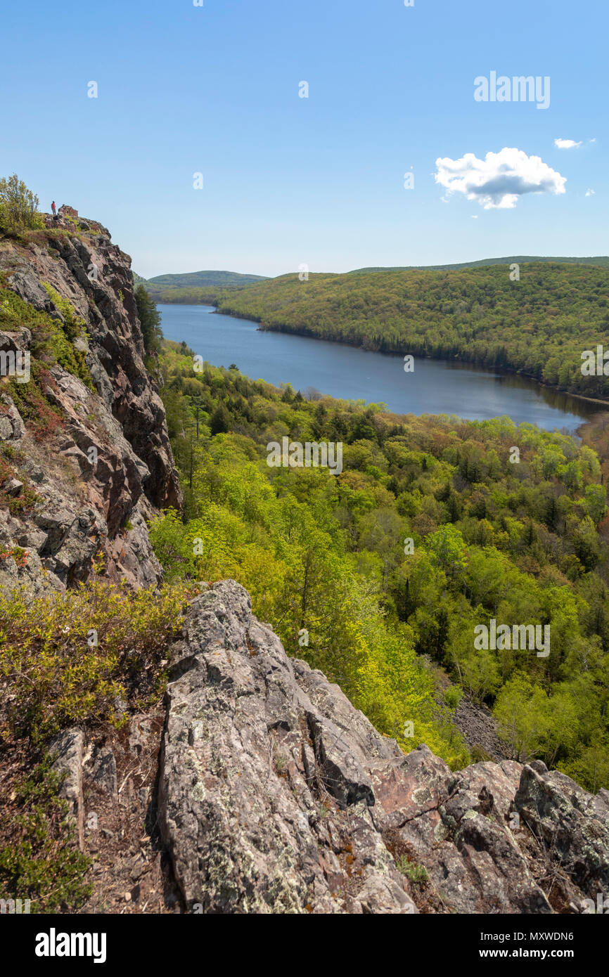 Ontonagon, Michigan Lake of the Clouds in Porcupine Mountains