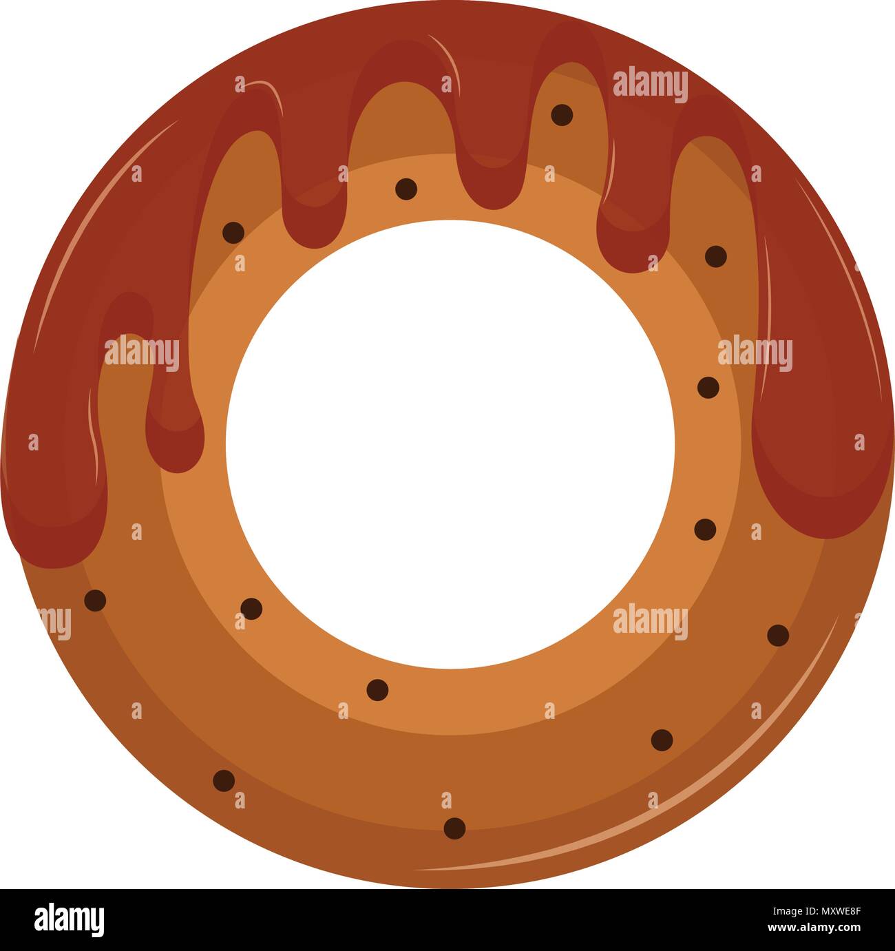 Isolated donut icon Stock Vector Image & Art - Alamy