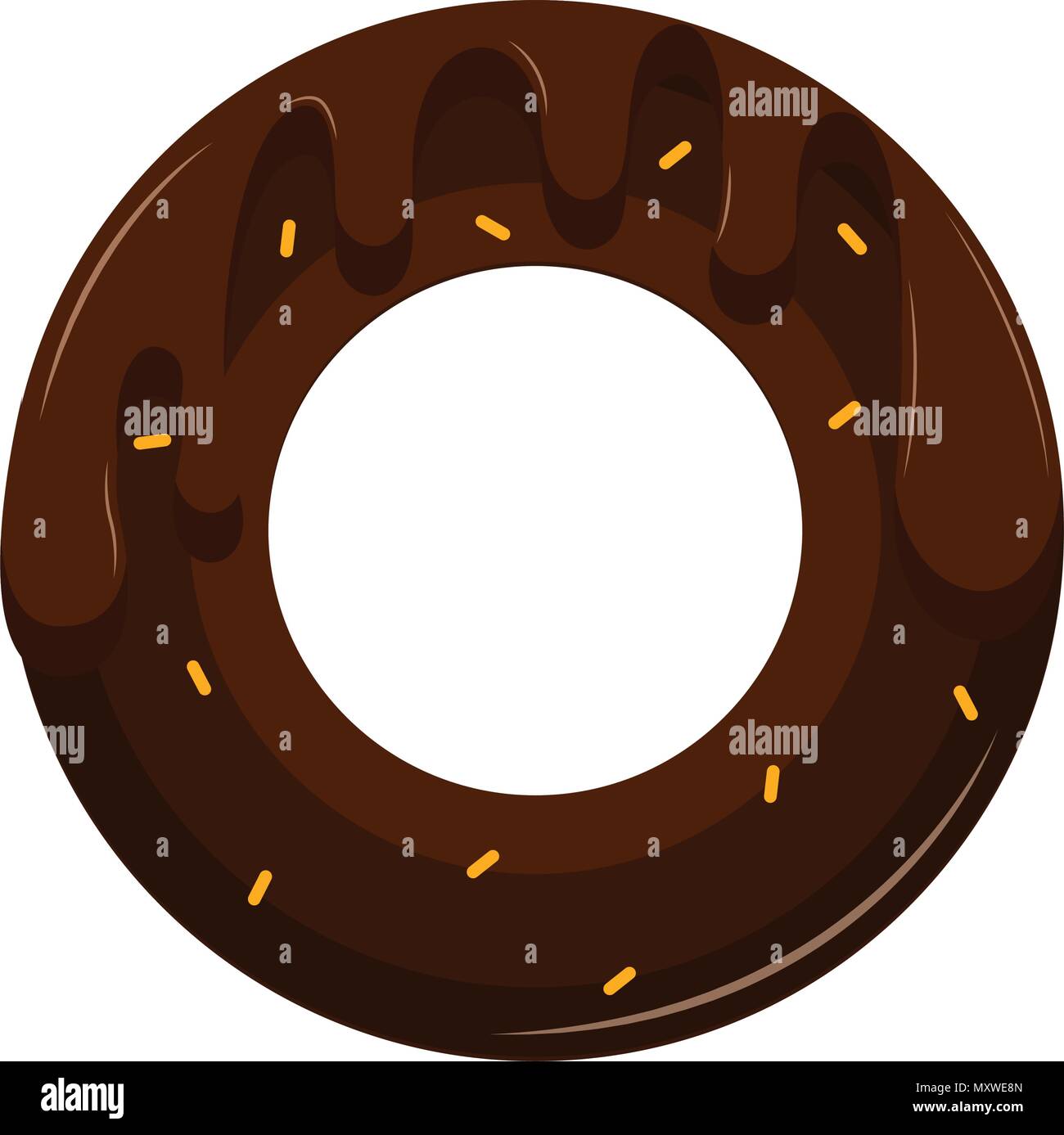 Isolated donut icon Stock Vector Image & Art - Alamy